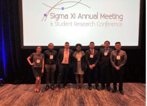 Group Photo of Sigma Xi 2018 winners